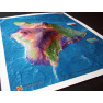 Old Hawaii 3D Raised-Relief Map