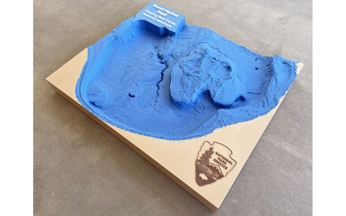 Good Harbor Reef 3D Bathymetric Model for Sleeping Bear National Lakeshore