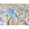Yellowstone - Grand Teton National Parks 3D Trail Map