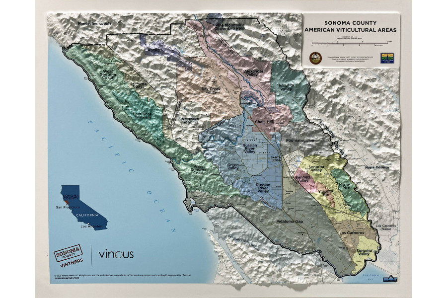 Sonoma County Wine Growing Regions