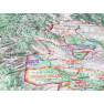 Washington State Wine - Large 3D Map