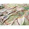 Washington State Wine - Large 3D Map