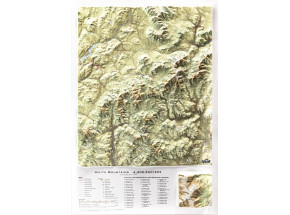 White Mountains 4000-Footers – 3D Mountain Map