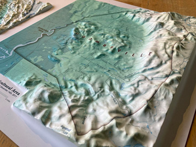 Coombsville 3D Wine Map