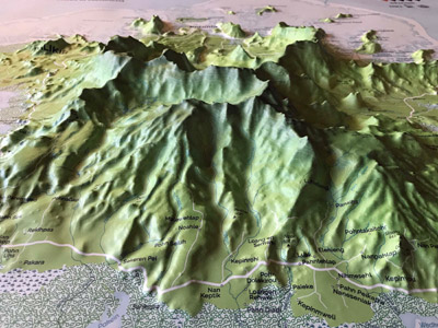 Pohnpei Island 3D Map