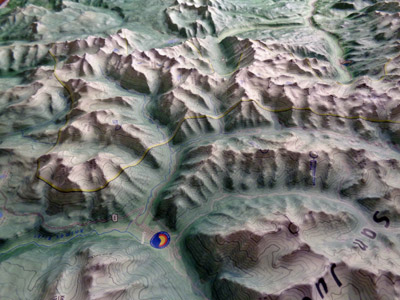 Telluride Heli-Ski 3D Map